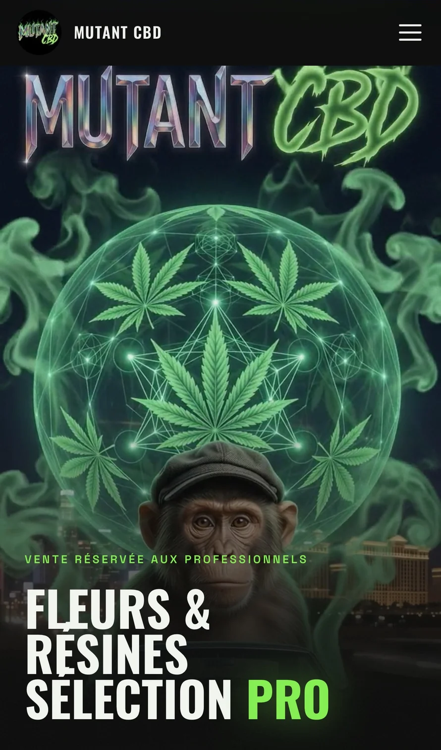 Version mobile de mutantcbd.fr